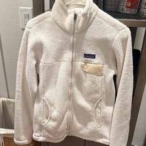 Patagonia Cream Fleece Jacket
